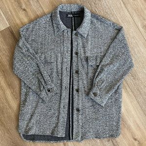 Oversized Zara button down